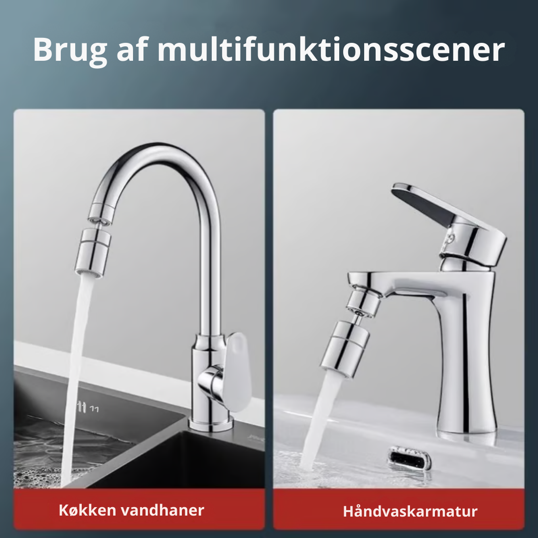 HaneFlex™ | 360-Graders Vandhaneudløb